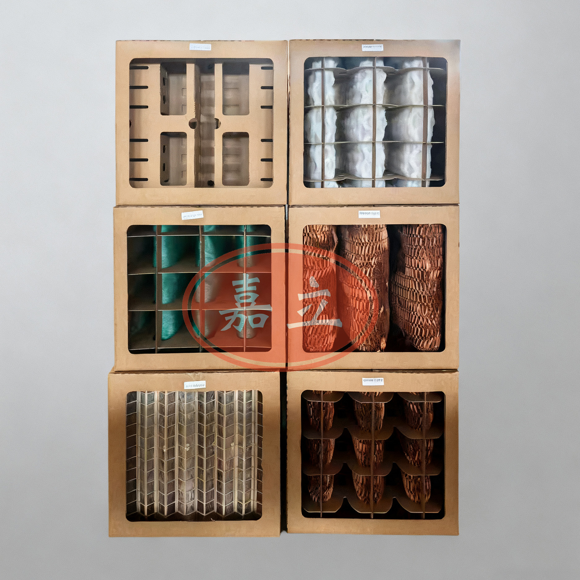 赤城纸盒式漆雾过滤纸箱